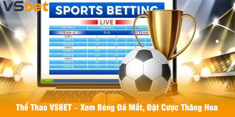 Thể Thao VSBET – Xem Bóng Đã Mắt, Đặt Cược Thăng Hoa